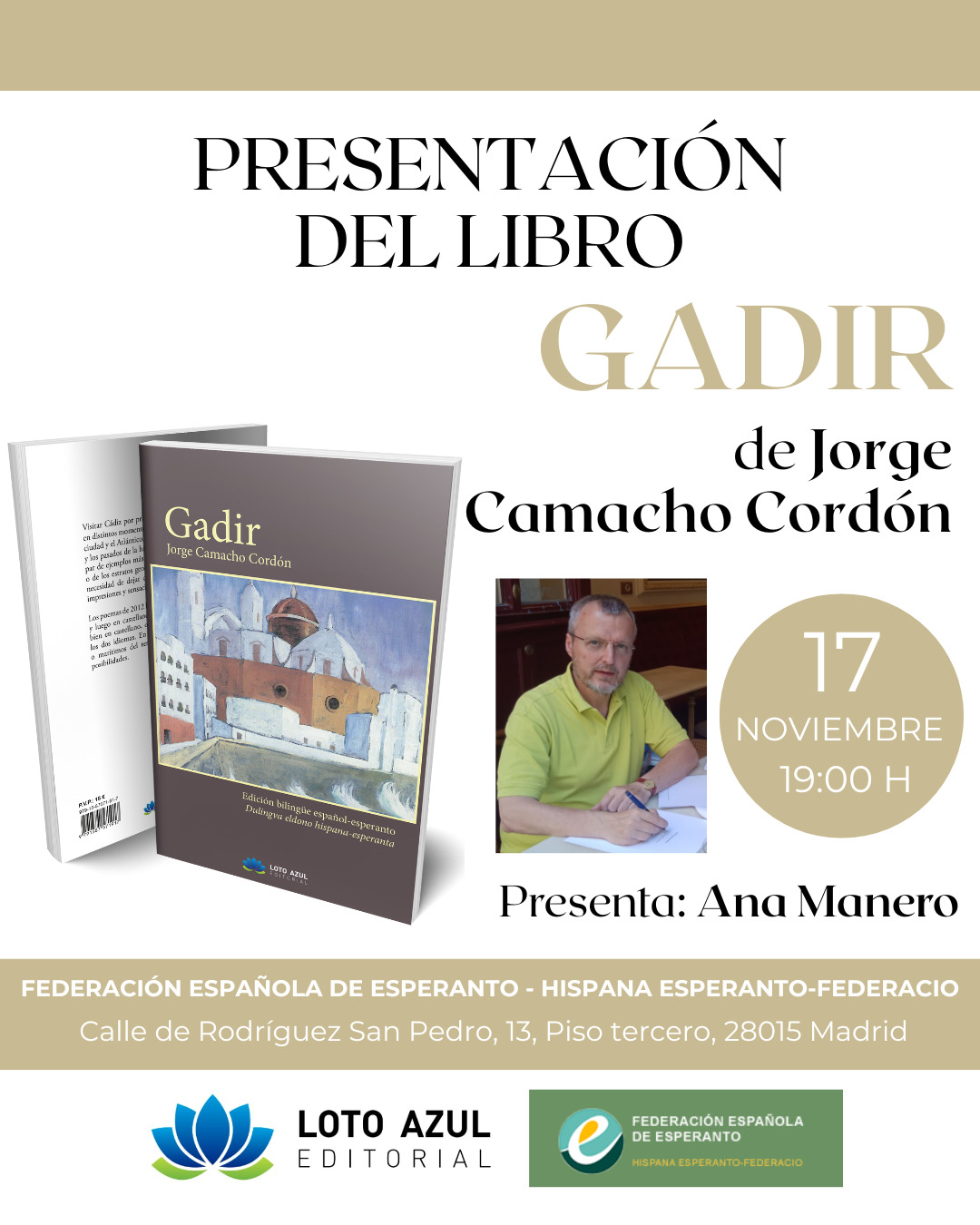 presentación del libro Gadir